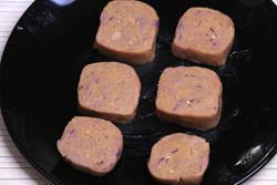 紫薯燕麦饼的做法图解6