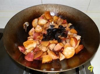 水萝卜烧肉的做法步骤8