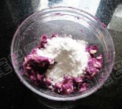 紫薯燕麦饼的做法图解5