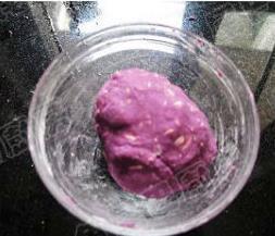 紫薯燕麦饼的做法图解6