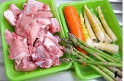 健康蔬菜排骨汤的做法步骤1