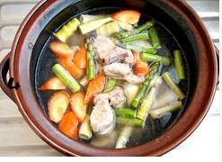健康蔬菜排骨汤的做法步骤4
