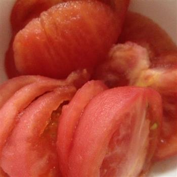 西红柿白玉菇面疙瘩汤的做法步骤1