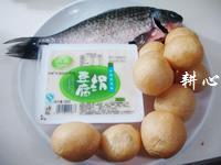 绢豆腐油面筋鱼汤的做法图解1