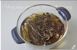 茶树菇炖排骨的做法步骤2