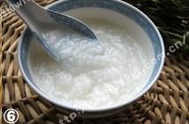 米粒开花的白粥的做法步骤6