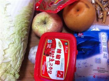 韩式泡菜的做法步骤1