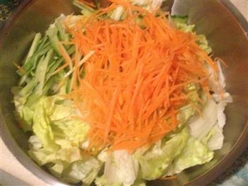 培根蔬菜沙拉的做法步骤1