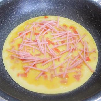 番茄起司蛋卷的做法步骤6