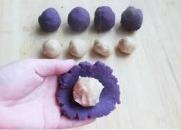 紫薯莲蓉月饼的做法步骤11