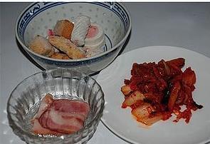 石锅鱼丸泡菜汤的做法步骤1