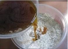 杂粮葡萄干红糖发糕的做法步骤2