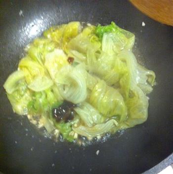 蒜茸耗油西生菜的做法步骤5