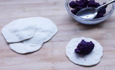 紫薯饼的做法图解5