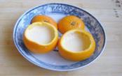 香橙牛奶蒸蛋的做法步骤5
