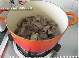 沙茶牛肉煲的做法步骤3