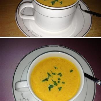 奶油南瓜浓汤的做法图解4