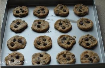 巧克力豆饼干的做法步骤10