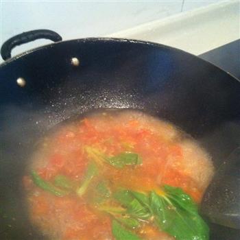 番茄蛋汤的做法图解5