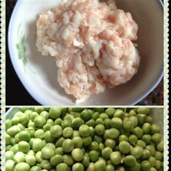 豌豆焖肉末的做法步骤1