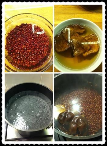 桂花红豆花生汤丸糖水的做法步骤1