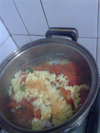 无油版西红柿鸡蛋汤的做法步骤2