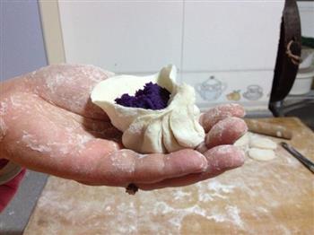 紫薯饼的做法步骤5