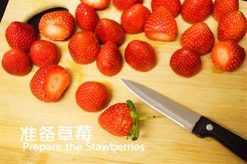 日式草莓海绵蛋糕的做法步骤20