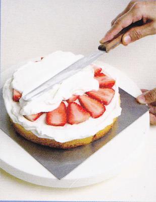 日式草莓海绵蛋糕的做法步骤23