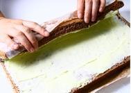 树根巧克力蛋糕卷的做法步骤9