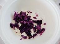 紫薯柳叶蒸饺的做法图解3