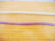 紫薯柳叶蒸饺的做法图解4