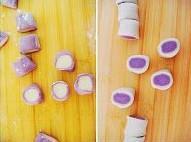 紫薯柳叶蒸饺的做法步骤7