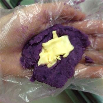 紫薯球的做法图解3