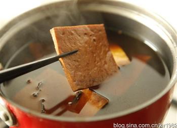茶香卤豆干的做法步骤7