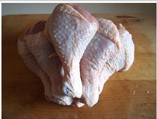 锅烤豉油鸡腿的做法步骤1