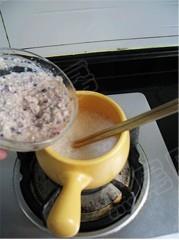 黑玉米百合碎肉粥的做法步骤12