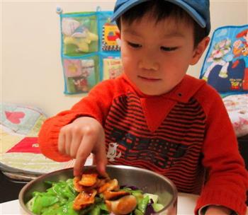 小手做羹汤-宝宝常见健脾养胃类食补处方-彩虹下火菜的做法步骤7