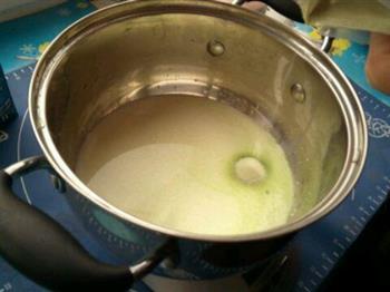 抹茶牛奶布丁的做法步骤4