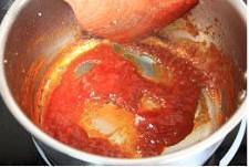 番茄肉酱意面的做法图解4