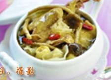 白莲茶树菇乳鸽汤的做法步骤6
