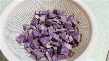 紫薯水果汤圆的做法图解3