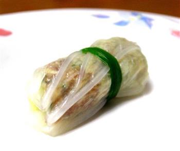 三鲜白菜卷的做法步骤6