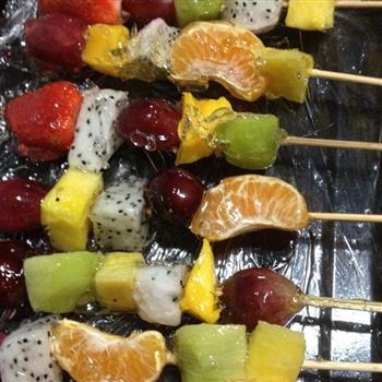 冰糖葫芦串-水果版的做法步骤5