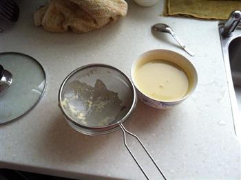 蜜豆鸡蛋牛奶布丁的做法步骤4
