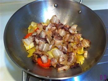 咸菜炒肉的做法步骤11
