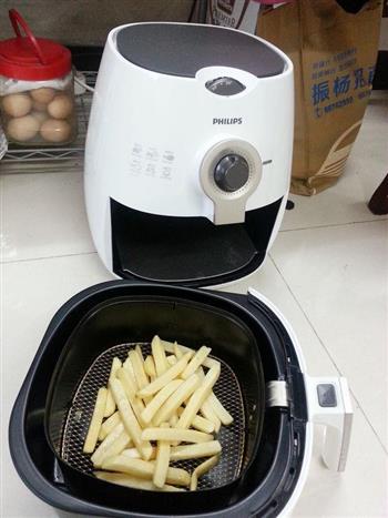 薯条-空气炸锅烹饪的做法步骤2