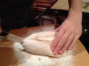 免揉基础面包，简单快手满屋小麦香的做法图解17