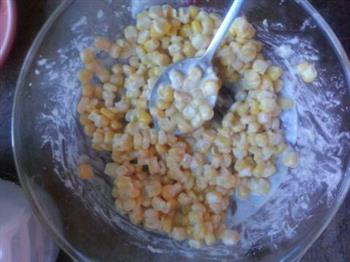 香甜玉米烙的做法步骤2