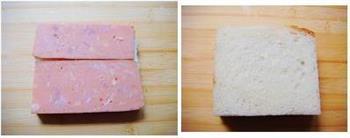 玉米火腿三明治的做法步骤4